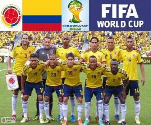 пазл Выбор, Колумбии, Группа C, Бразилия 2014